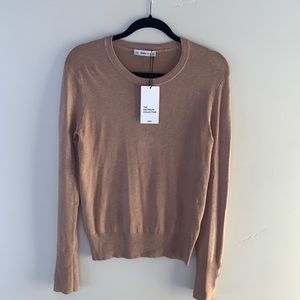 New with tags! Zara Knit Camel Sweater